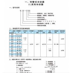 GLC6-60冷却器产品图片以及冷却参数